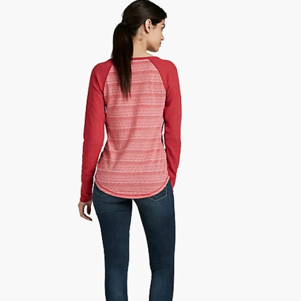 Lucky Brand Rio Red Long Sleeve Thermal - Picture 2 of 6